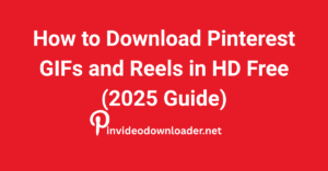 How to Download Pinterest Reels